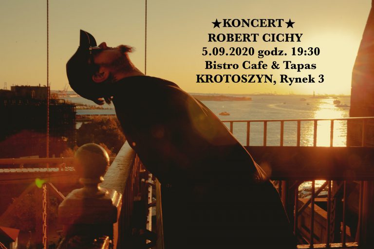 Robert Cichy koncert plakat